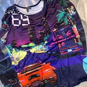 Long sleeve spandex shirt